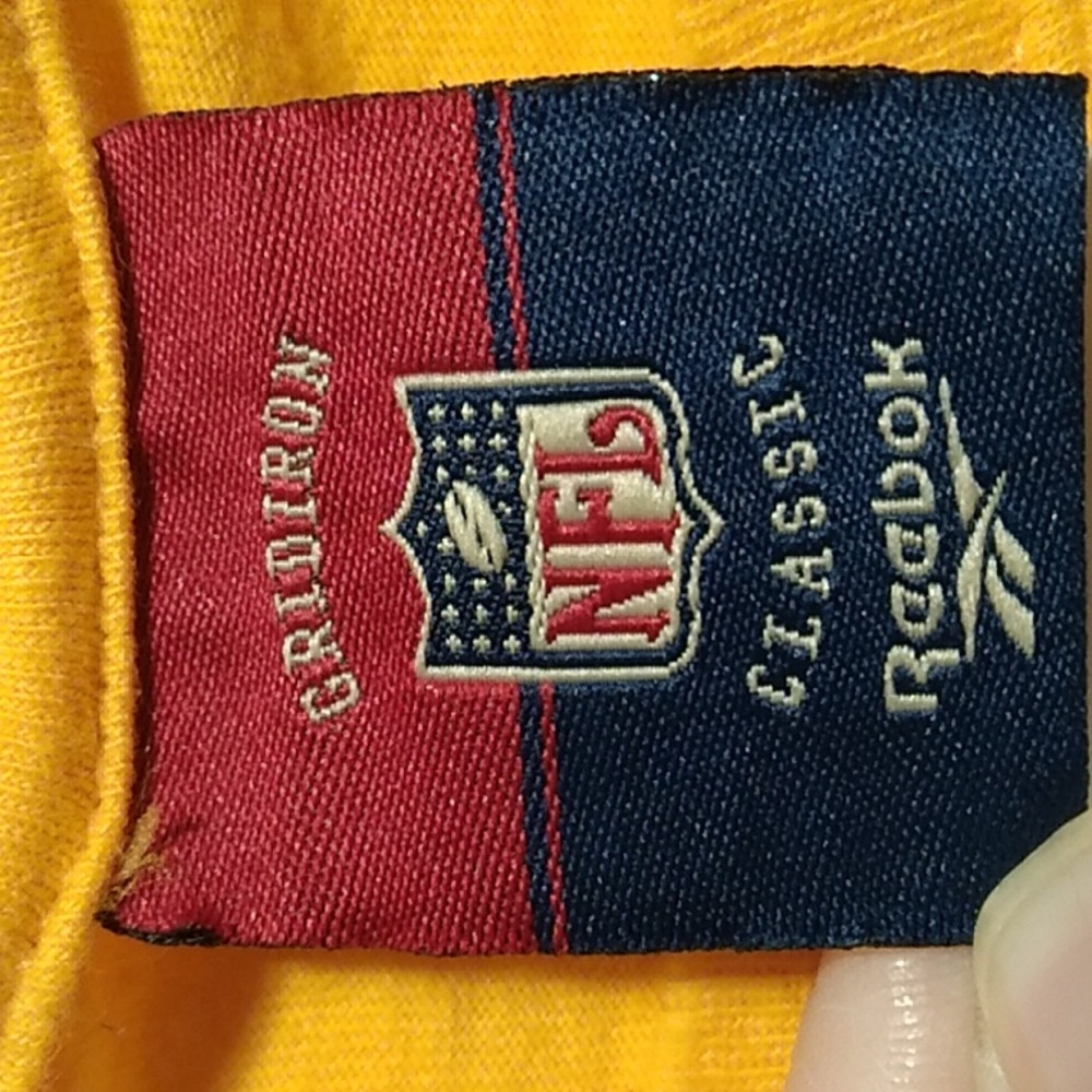 SALE! Reebok Pittsburgh Steelers Vtg NFL Shirt Sz.L (BX51) - Picture 4 of 7